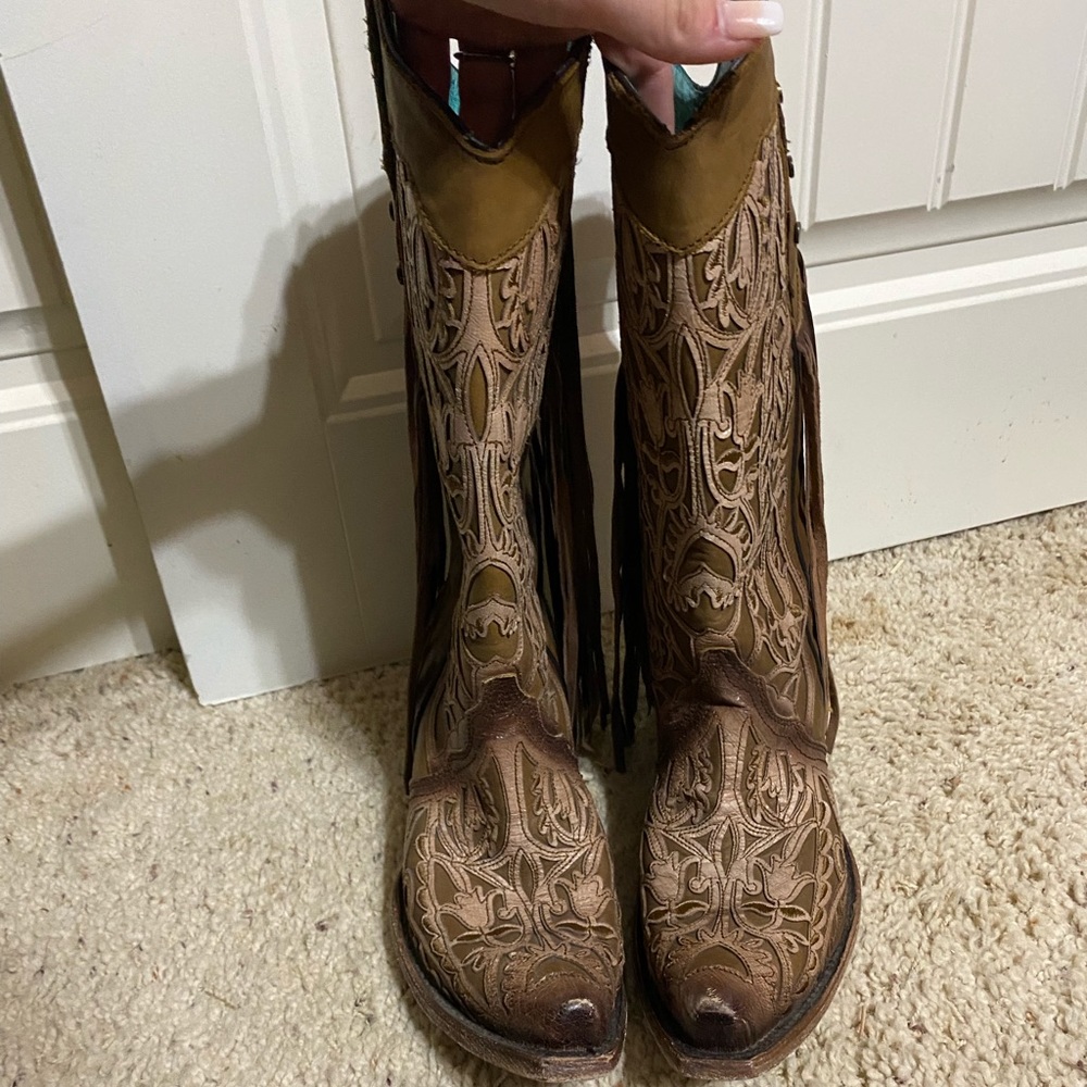 Corral fringe boot